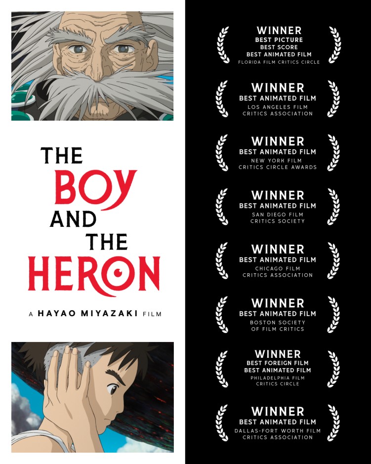 The Boy and the Heron awards