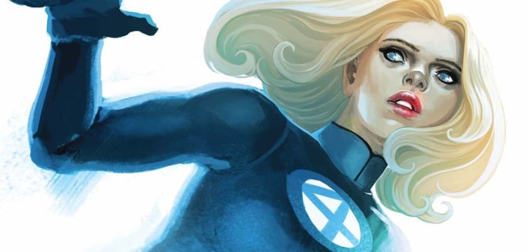 Sue Storm as The Invisible Woman in Marvel Comics