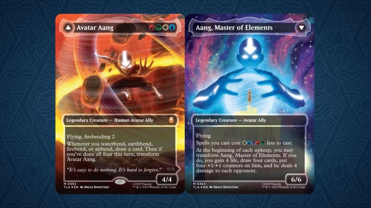 Avatar Aang / Aang, Master of Elements in the Avatar: The Last Airbender Magic: The Gathering set