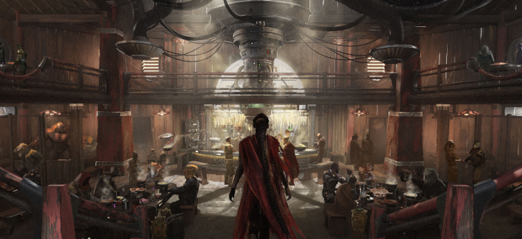 Concept art for Star Wars: The Acolyte