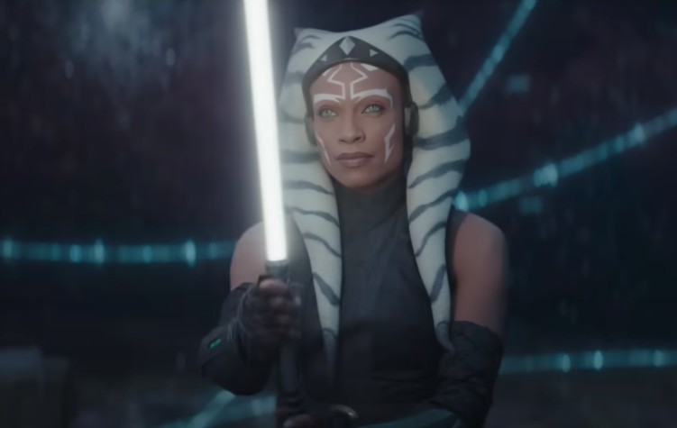 Rosario Dawson as Ahsoka Tano in Ahsoka