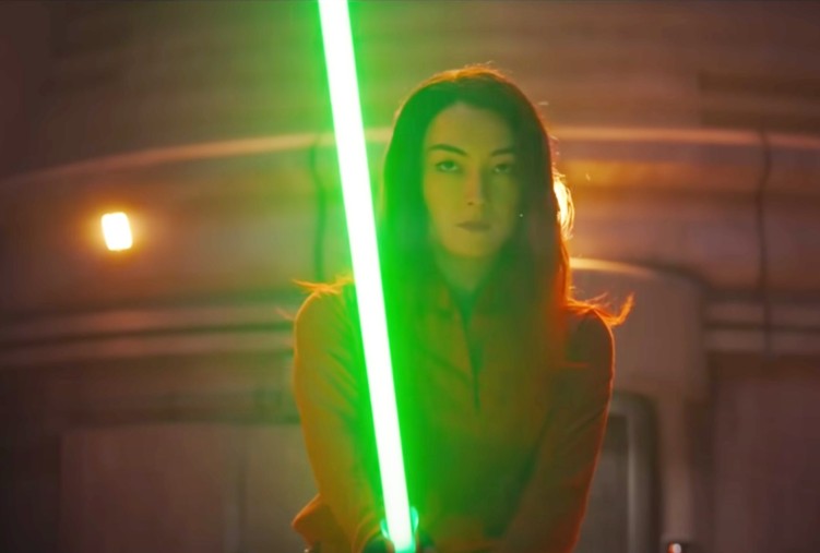 Natasha Liu Bordizzo as Sabine Wren in Ahsoka