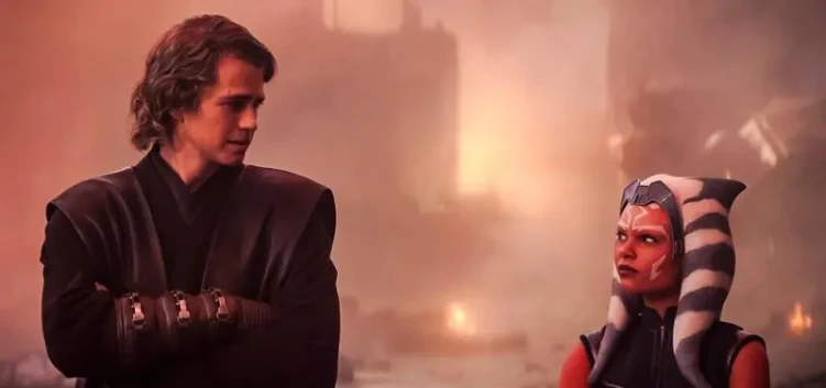 Anakin and young Ahsoka