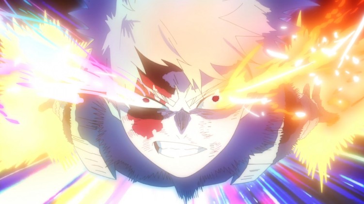 Bakugo in the My Hero Academia Final Season
