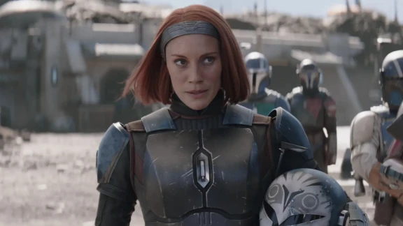Katee Sackhoff as Bo Katan in The Mandalorian