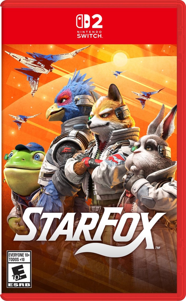 Star Fox Nintendo Switch 2 box art