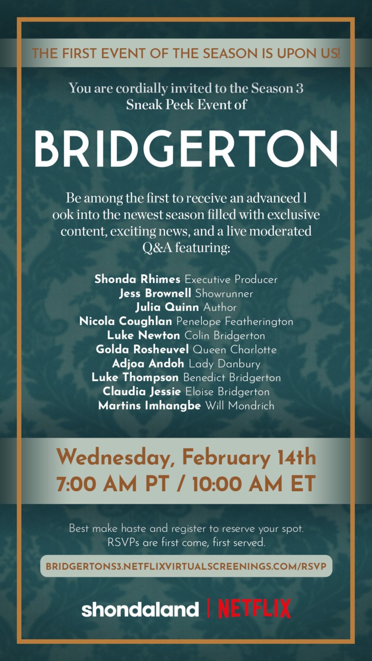 Bridgerton Season 3