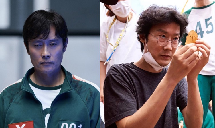 Lee Byung-hun and Squid Game director Hwang Dong-hyuk
