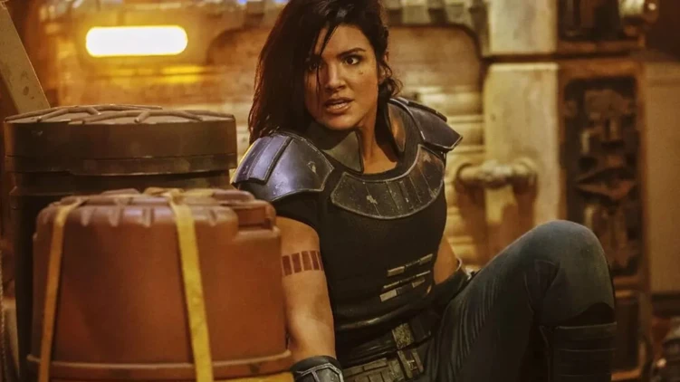 Gina Carano in The Mandalorian