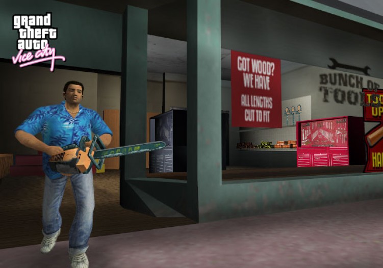 chainsaw in GTA: Vice City