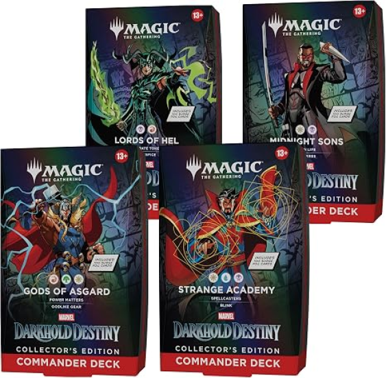 Magic: The Gathering | Marvel: Darkhold Destiny Commander precons