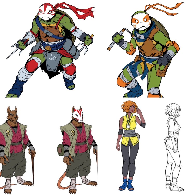 Teenage Mutant Ninja Turtles x Naruto