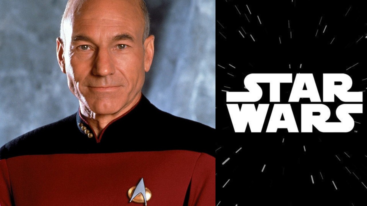 Patrick Stewart Has "Fantasized" About an Epic Star Wars and Star Trek Crossover