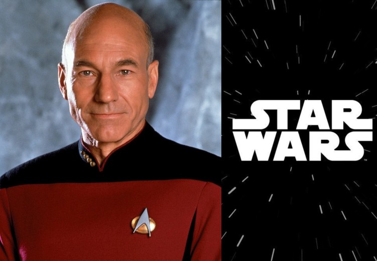 Patrick Stewart has “fantasized” about a Star Wars & Star Trek crossover