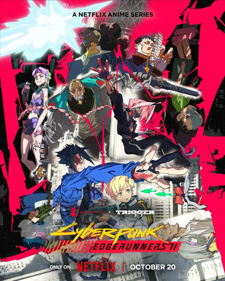Cyberpunk: Edgerunners 2 anime visual