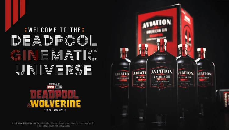 Aviation Gin: Deadpool & Wolverine Edition