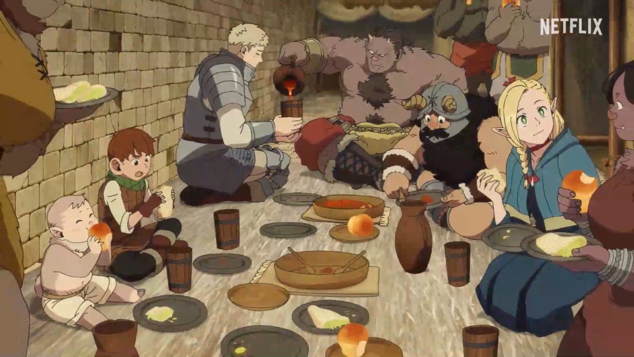 Delicious in Dungeon Reveals New Visual & Trailer Featuring The Anime's Ending Theme Song