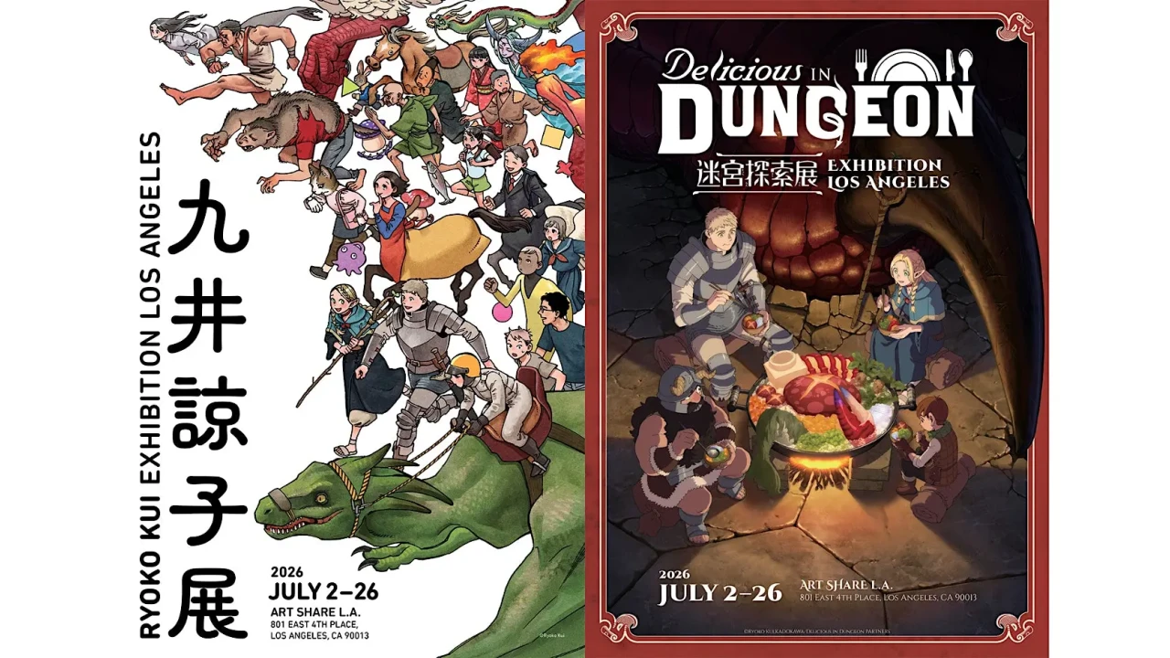 Delicious in Dungeon Ryoko Kui Exhibition Brings Monster-Feasting Fantasy to Los Angeles This Summer