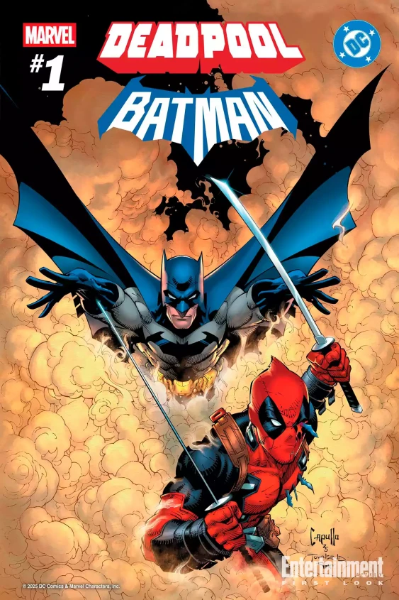 Greg Capullo's cover of 'Deadpool/Batman'