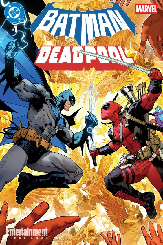 Dan Mora's cover of 'Batman/Deadpool'