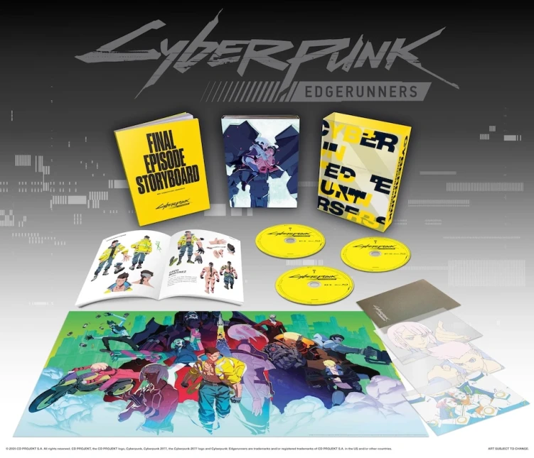Cyberpunk: Edgerunners Blu-ray