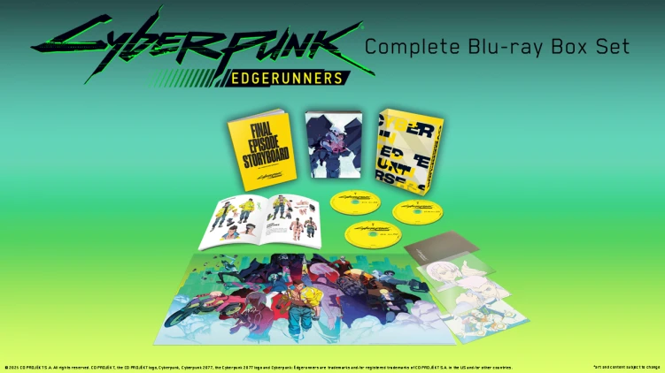 Cyberpunk: Edgerunners Blu-ray