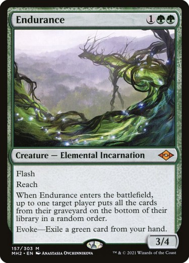Endurance Magic: The Gathering card