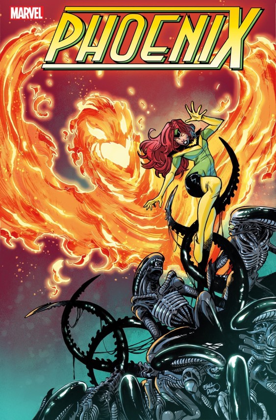 PHOENIX #1 - Marvel vs. Alien variant cover by Erica D’Urso