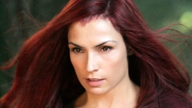 Famke Janssen as Jean Grey in X-Men movie