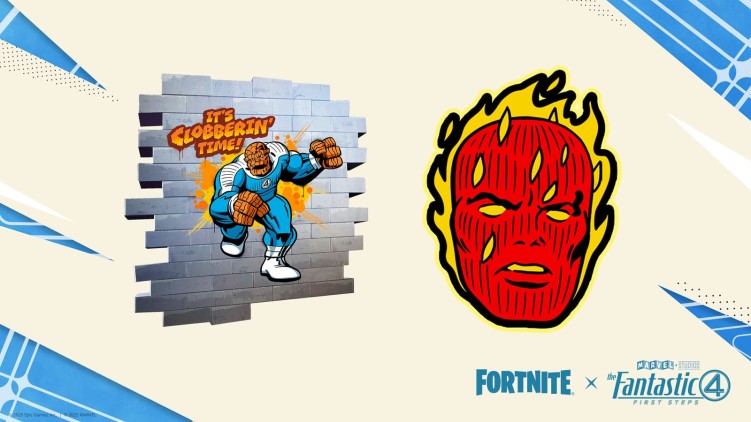 Fantastic Four skins in Fortnite