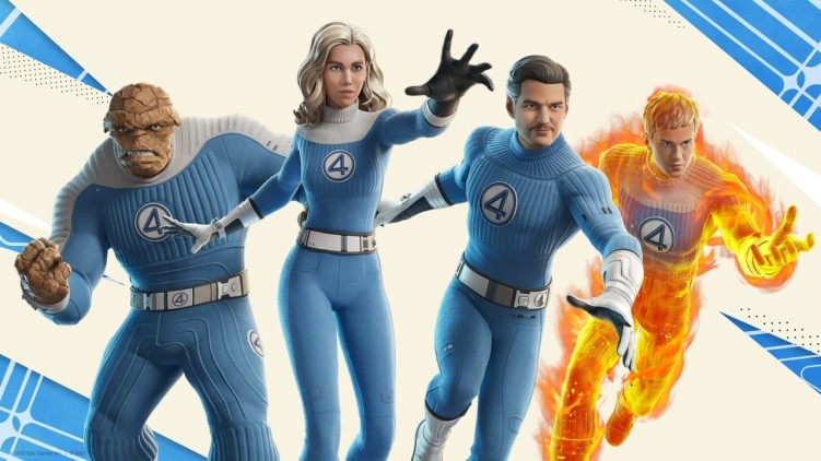 Fantastic Four skins in Fortnite