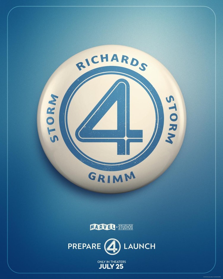 The Fantastic Four: First Steps poster