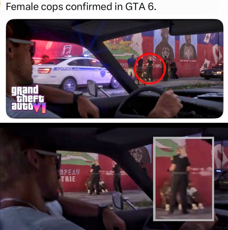 Female cops confirmed in GTA 6