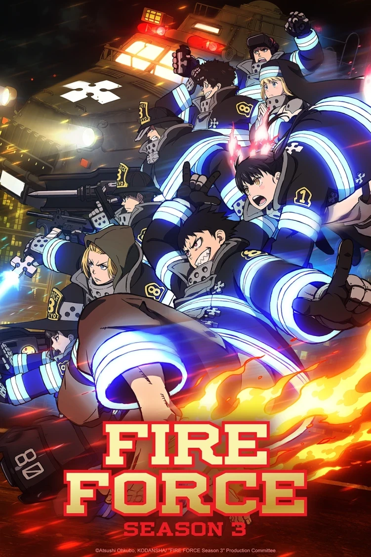 Fire Force Season 3 anime