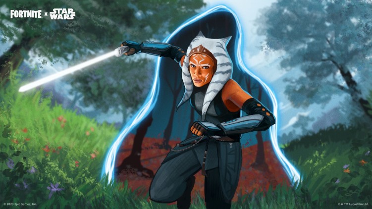 Fortnite x Ahsoka crossover