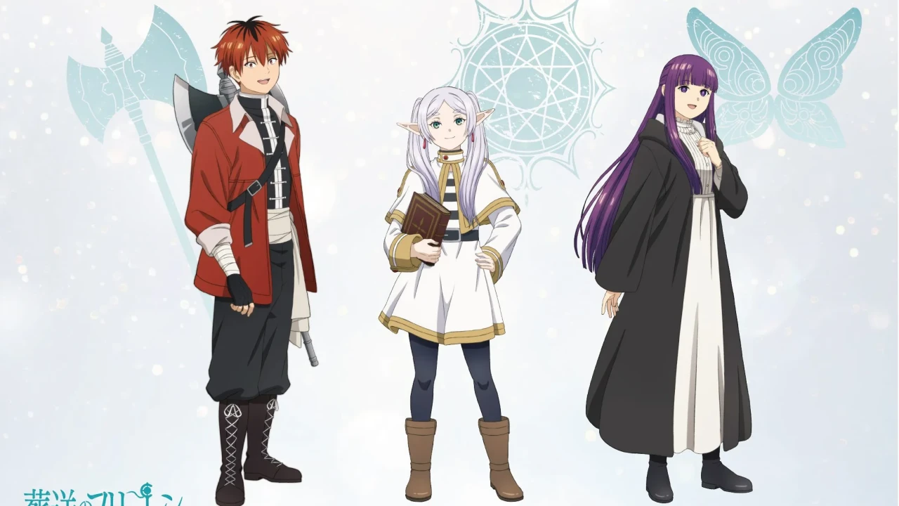 Frieren: Beyond Journey's End Season 2 Releases Three New Character Visuals Ahead of January Premiere