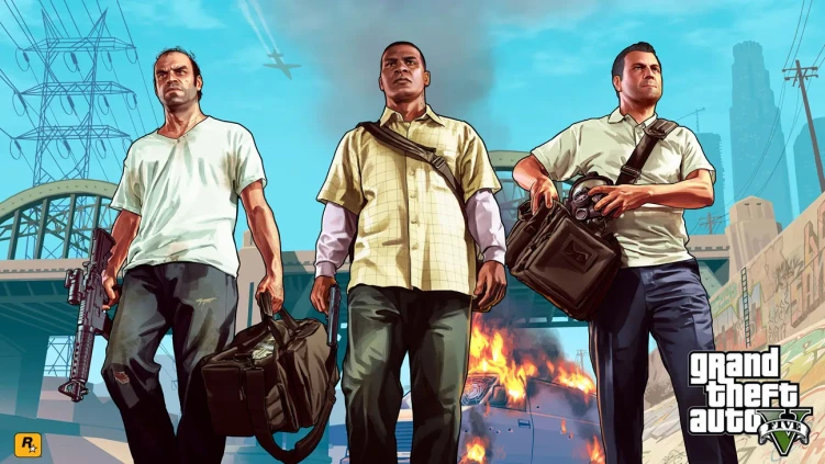 GTA 5 key art