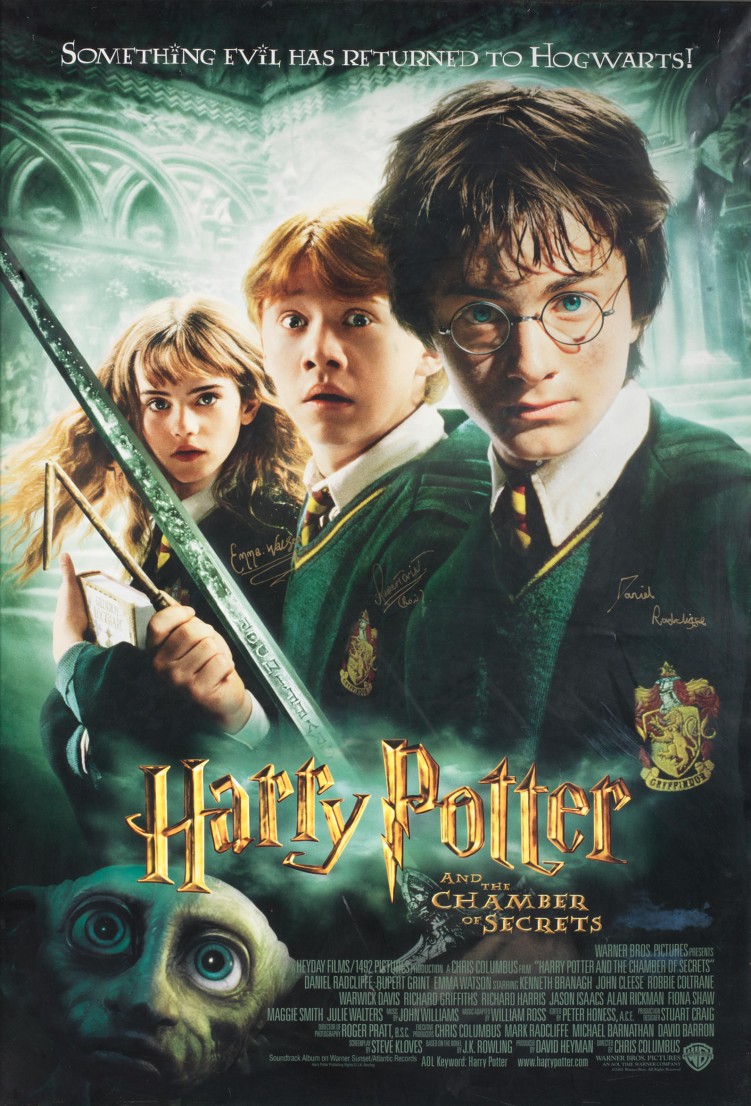 Harry Potter and The Chamber of Secrets poster