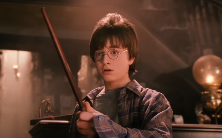 Daniel Radcliffe in Harry Potter and the Philosopher's Stone