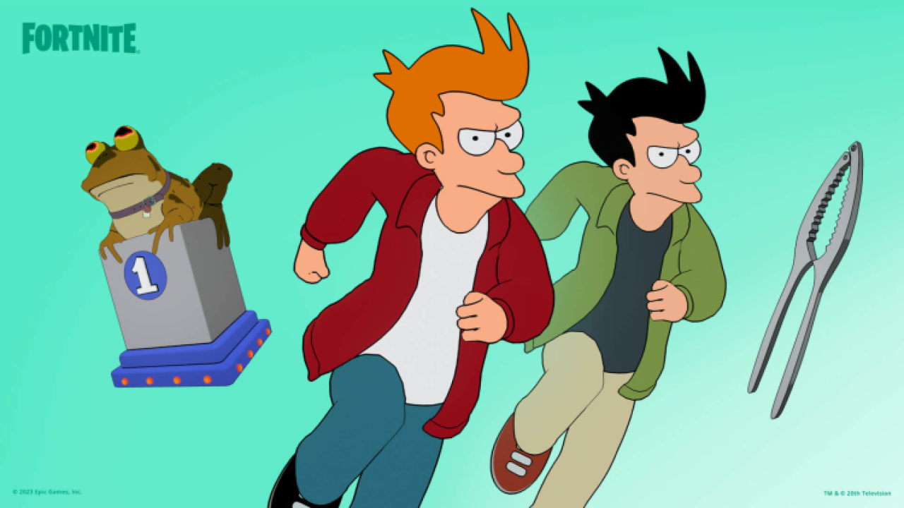 Fortnite Reveals New Futurama Outfits, Back Blings, Gliders, and More!