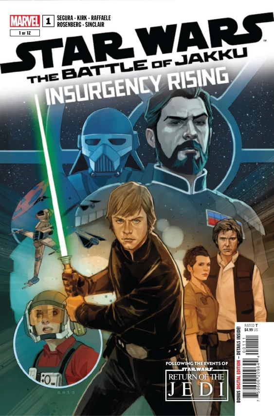 Star Wars: The Battle of Jakku – Insurgency Rising #1 cover
