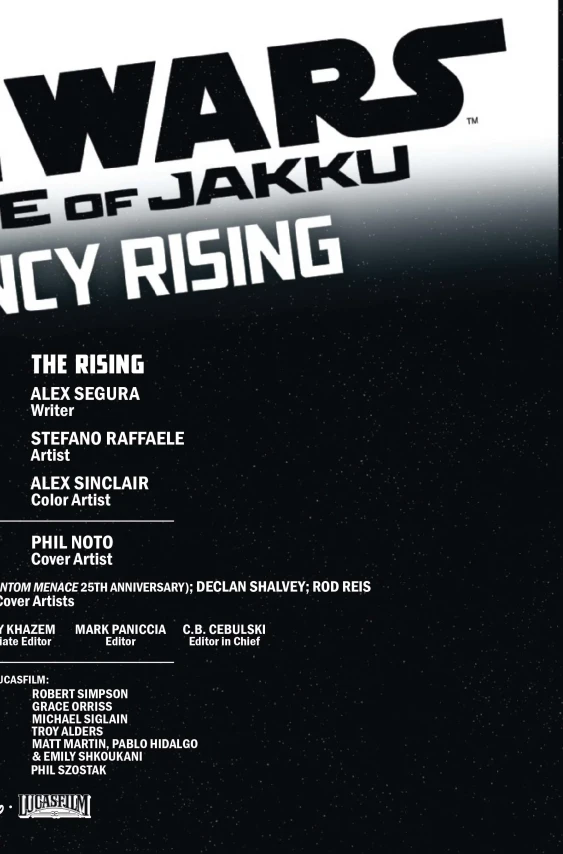 Star Wars: The Battle of Jakku – Insurgency Rising #1