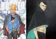 Boruto: Two Blue Vortex Chapter 22 cover and Jura art