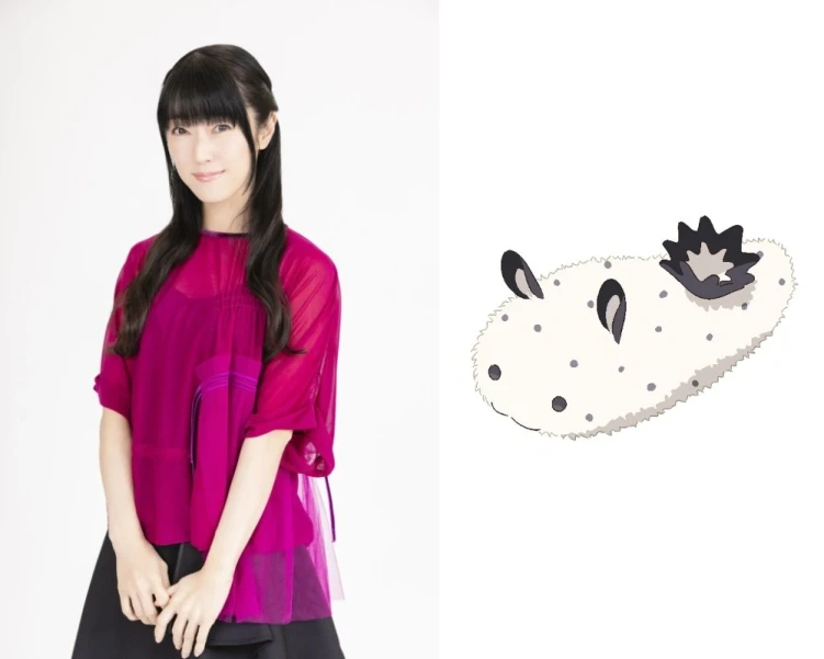 Rie Kugimiya as the fluffy sea slug FUSHI