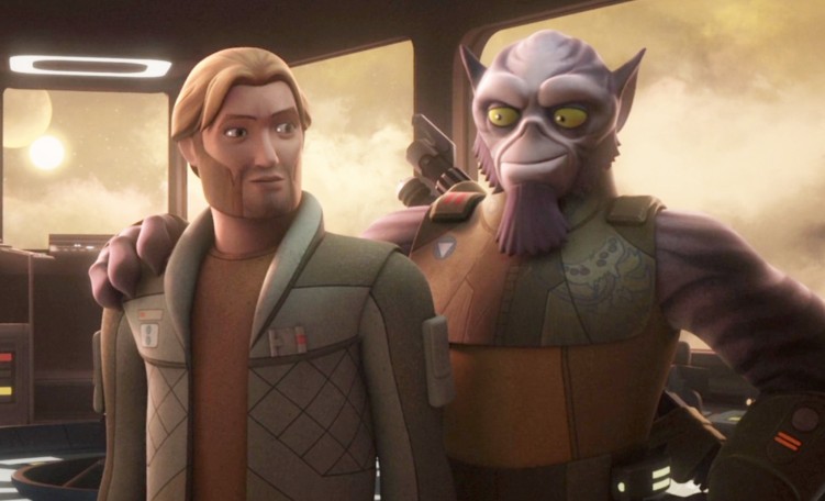 Kallus and Zeb in Star Wars Rebels