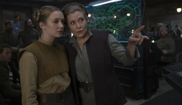 Star Wars: Billie Lourd and Carrie Fisher