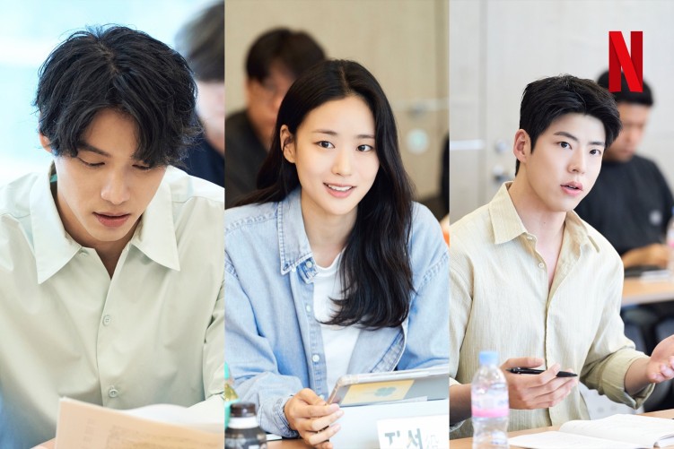 Can This Love Be Translated? production photo with the cast