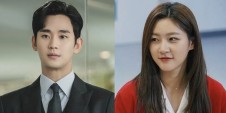 Kim Soo-hyun in Queen of Tears / Kim Sae-ron in Love Playlist