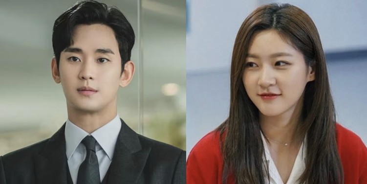 Kim Soo-hyun in Queen of Tears / Kim Sae-ron in Love Playlist
