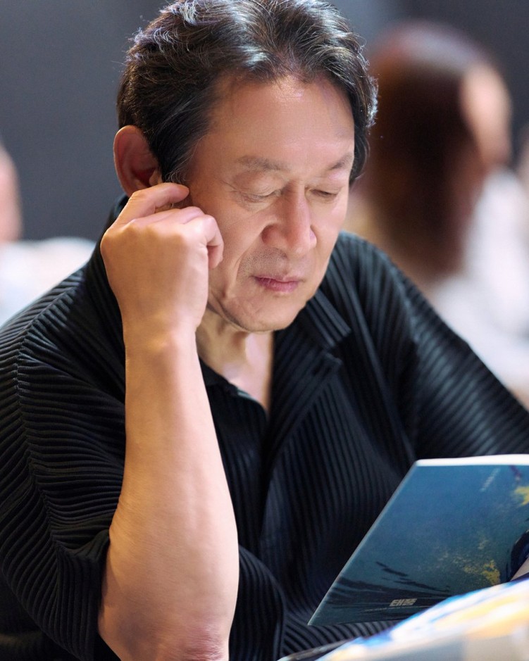 Script reading for Typhoon movie